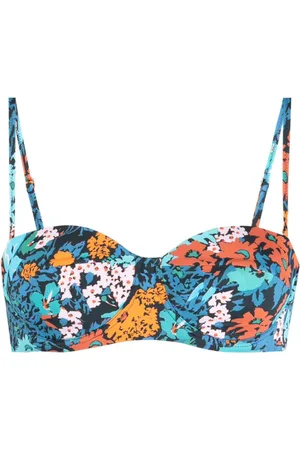 Paul Smith Top de bikini con motivo floral