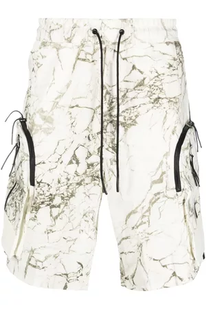 A-cold-wall* Bermudas con motivo jaspeado