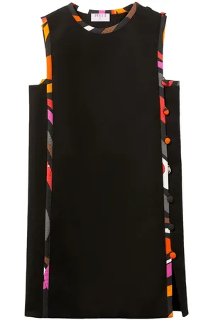 Puccini Vestido corto con estampado Marmo