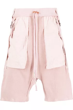 11 BY BORIS BIDJAN SABERI Bermudas con efecto gofrado
