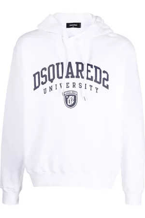 Dsquared2 University print drawstring hoodie