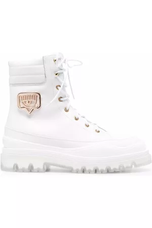Chiara Ferragni Eyestar chunky leather ankle boots