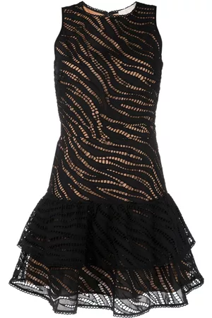 Michael Kors Vestido sin mangas con volantes