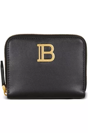 Balmain Cartera con placa del logo