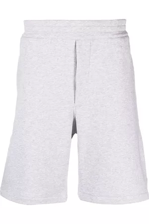 Alexander McQueen Pantalones cortos de chándal por la rodilla