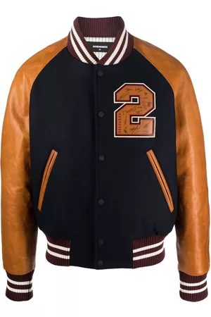 Dsquared2 Wool-blend varsity jacket