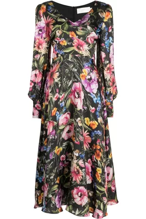 Cubus Vestido midi Raphaella con estampado floral