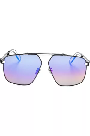 Philipp Plein Gafas de sol con logo grabado