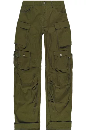 The Attico Pantalones anchos con bolsillos cargo