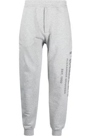 Alexander McQueen Pantalones de chándal con logo