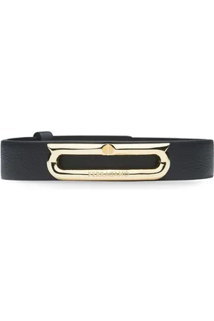 Salvatore Ferragamo Pulsera con placa Gancini