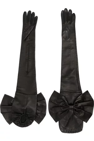 Manokhi Guantes con detalle de lazo