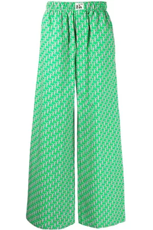 Natasha Zinko Pantalones de pijama Bunny estampados