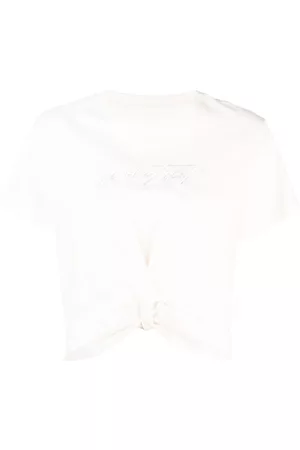Izzue Camiseta corta con eslogan bordado