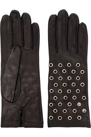 Manokhi Guantes con detalle de ojales