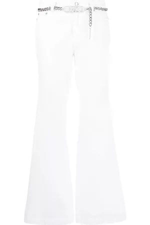 Michael Kors Pantalones acampanados con cadena