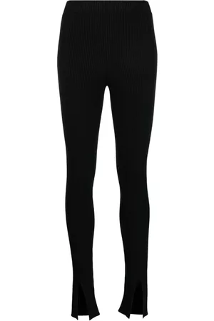 AERON Leggins con abertura en el frente