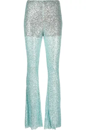Self-Portrait Pantalones con lentejuelas