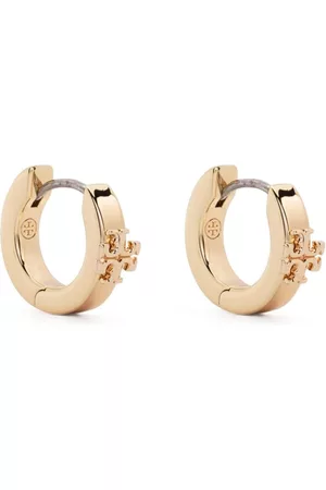 Tory Burch Pendientes con motivo Double T