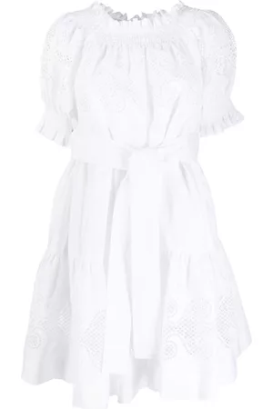 P.A.R.O.S.H. Vestido corto con aplique de ojales