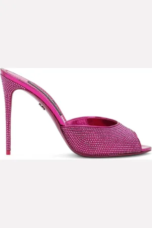 Dolce & Gabbana Sandalias con apliques de strass