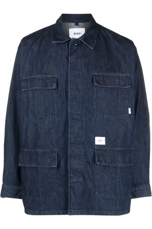 Wtaps Camisa vaquera con parche del logo