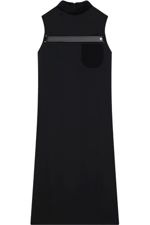 Courrèges Vestido con detalle de tira