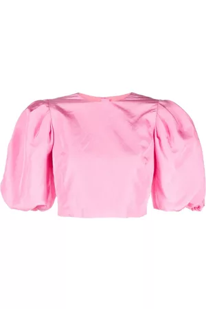 Msgm Top corto con manga farol