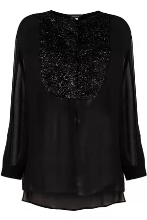 Fabiana Filippi Blusa semitranslúcida