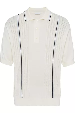Prada Hombre Polos - Polo de punto de ochos