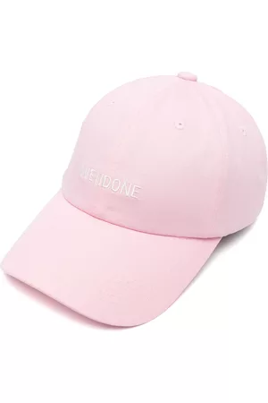 We11 Done Hombre Gorras de béisbol - Logo-embroidered cotton baseball cap