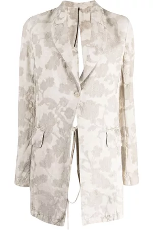 MASNADA Blazer con bordado floral