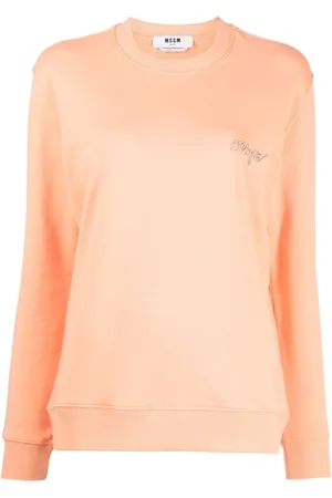Msgm Sudadera con logo bordado