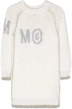 Maison Margiela Vestido con logo estampado