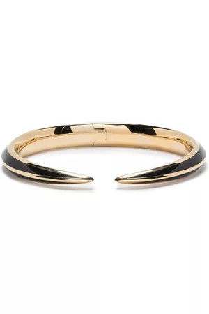 SHAUN LEANE Brazalete Sabre Deco bañado en oro vermeil