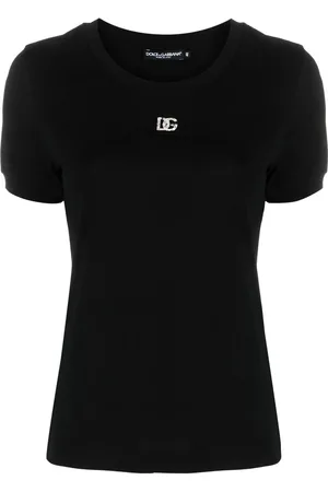 Dolce & Gabbana Camiseta con detalles de cristal