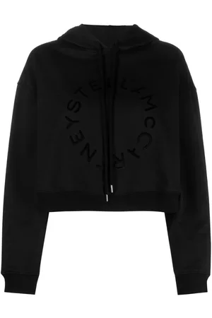 Stella McCartney Sudadera corta con logo estampado