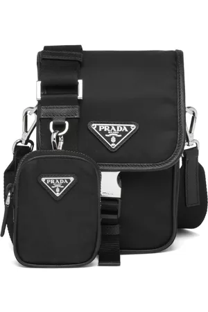 Prada Bolso de hombro con logo triangular