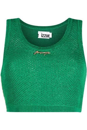 Izzue Top con placa del logo