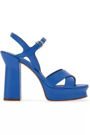 Zapatos plataforma Zapatos de Tacón y Destalonados para Mujer en color azul | FASHIOLA.es