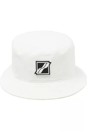We11 Done Hombre Sombreros y Gorros - Logo-patch bucket hat