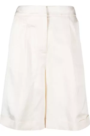 PESERICO SIGN Pantalones cortos de vestir de talle alto