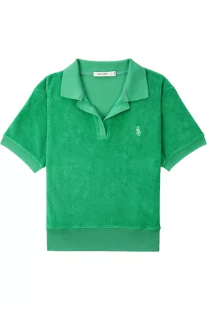 Sporty & Rich Polo con logo bordado