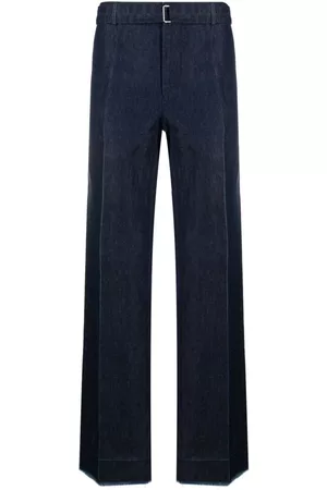 Lanvin Vaqueros rectos con hebilla