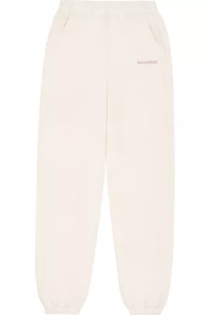 Sporty & Rich Pantalones de chándal Serif con logo