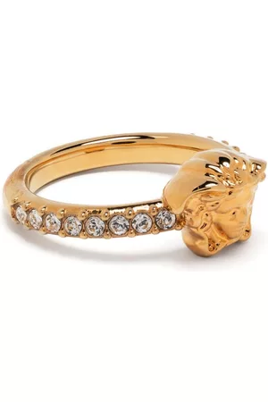 VERSACE Anillo La Medusa con cristal