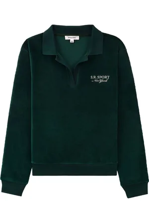 Sporty & Rich Polo con logo bordado
