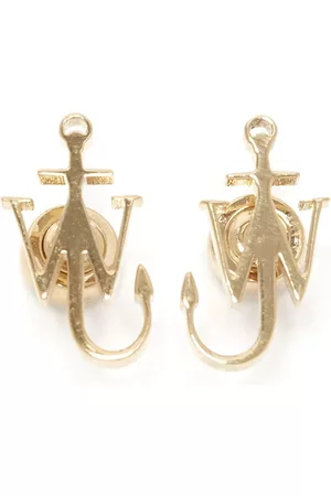 J.W.Anderson Pendientes Anchor con acabado pulido