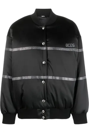 GCDS Chaqueta bomber Bling con logo