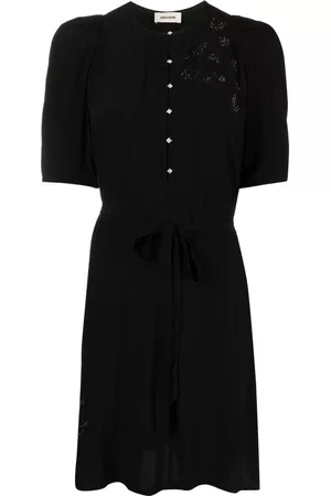 Zadig & Voltaire Vestido corto con detalles de strass